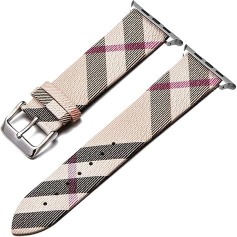 replacement burberry watch strap canada|burberry apple watch band 44mm.